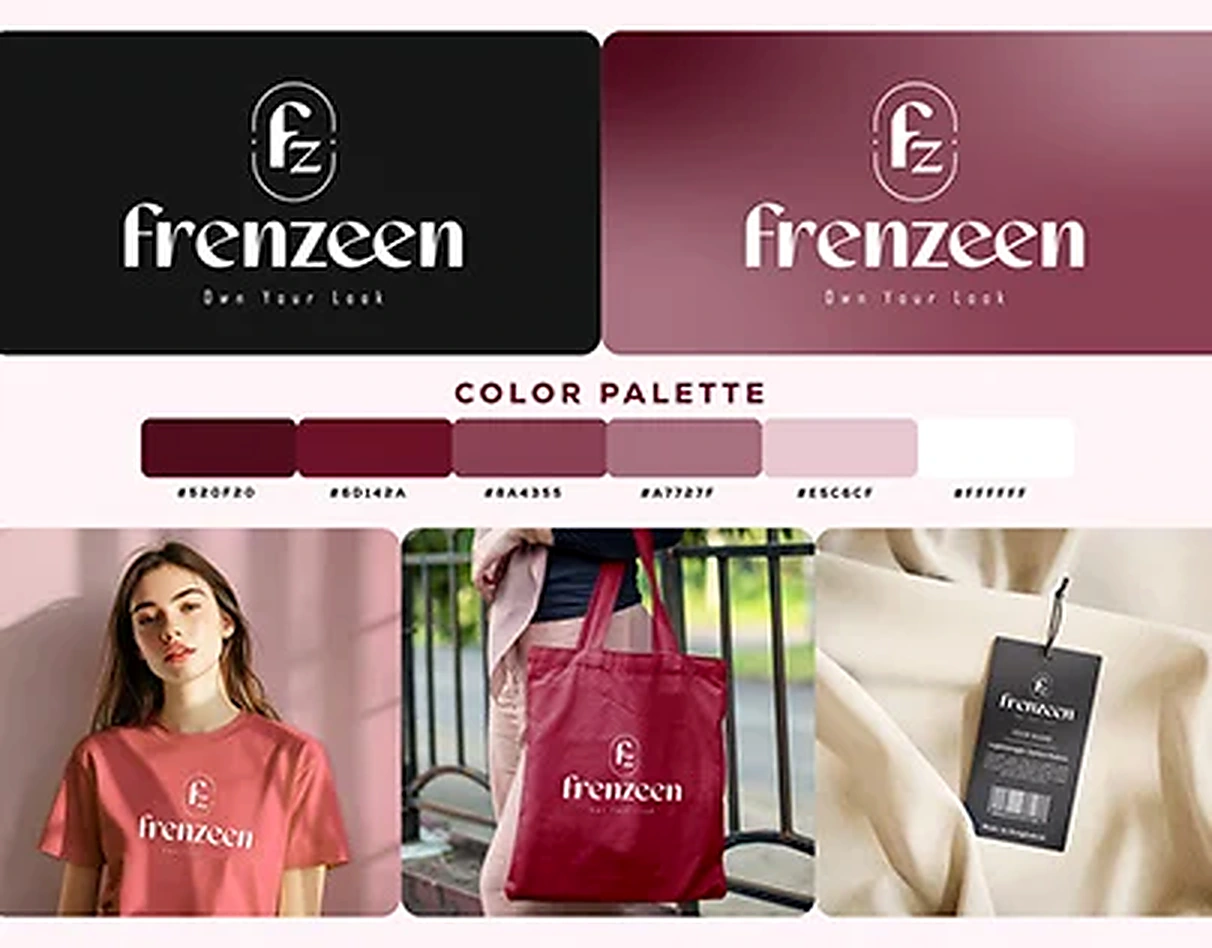 Frenzeen — Fashion Brand Identity — project cover