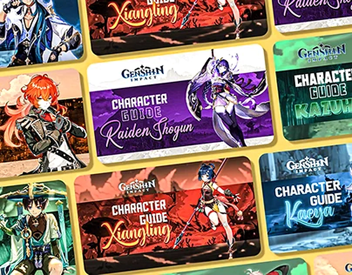 Genshin Impact Gaming Thumbnails — project cover