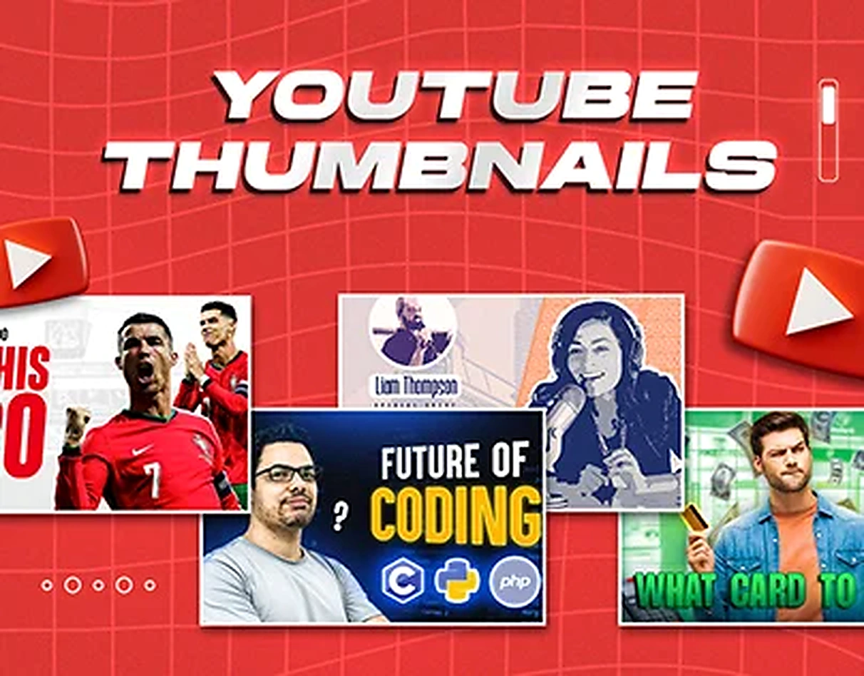 YouTube Thumbnail Design — project cover